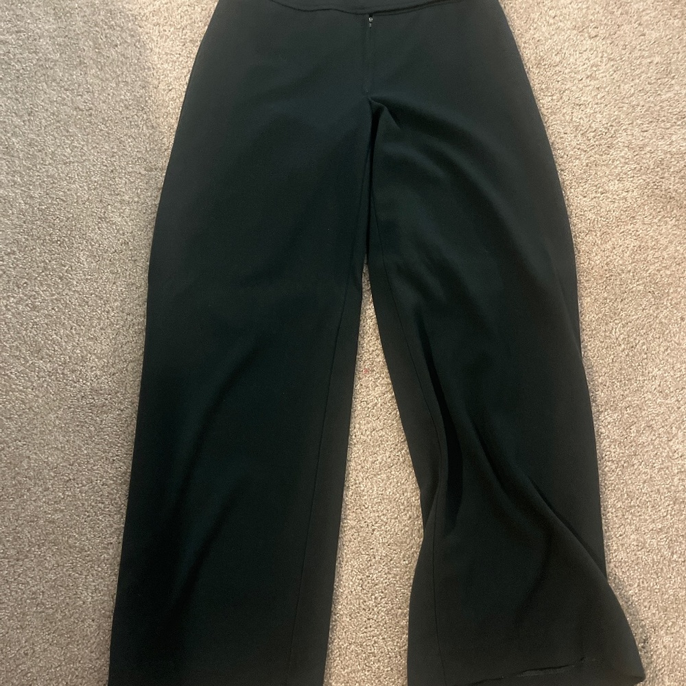 Dark green baggy women’s pants